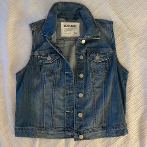 GARAGE jean vest